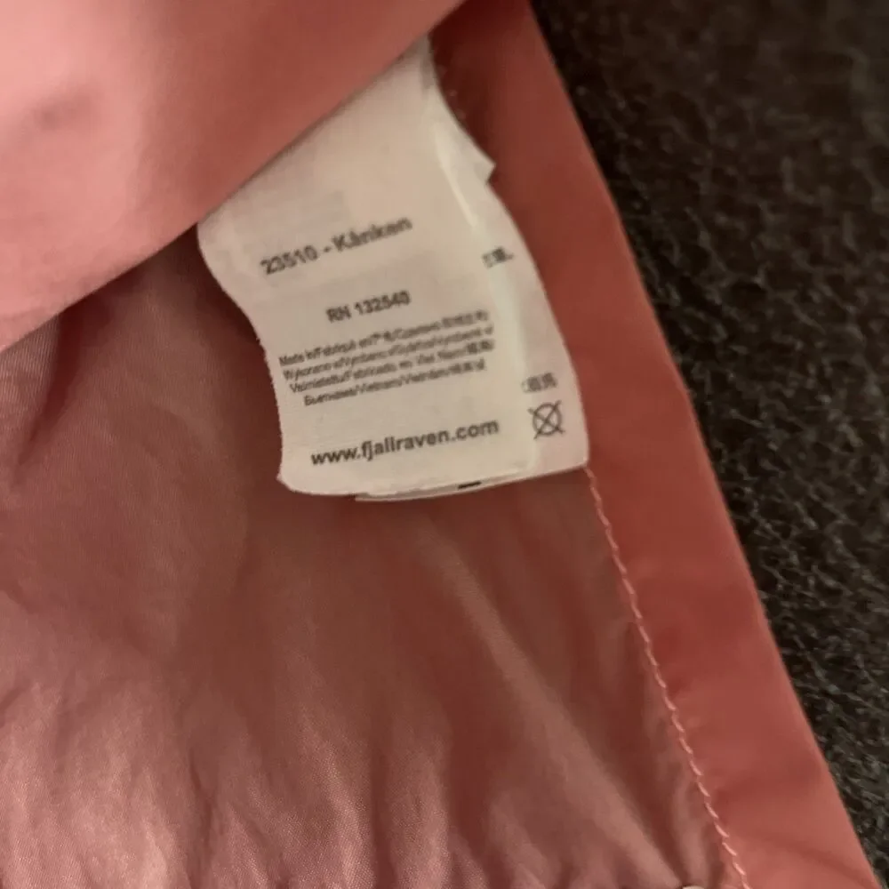 FJALLRAVEN KANKEN Girls Backpack Pink Adjustable Strap Top Handle Outdoor 23510
